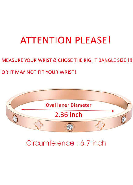 The Clover Bracelet Rose Gold