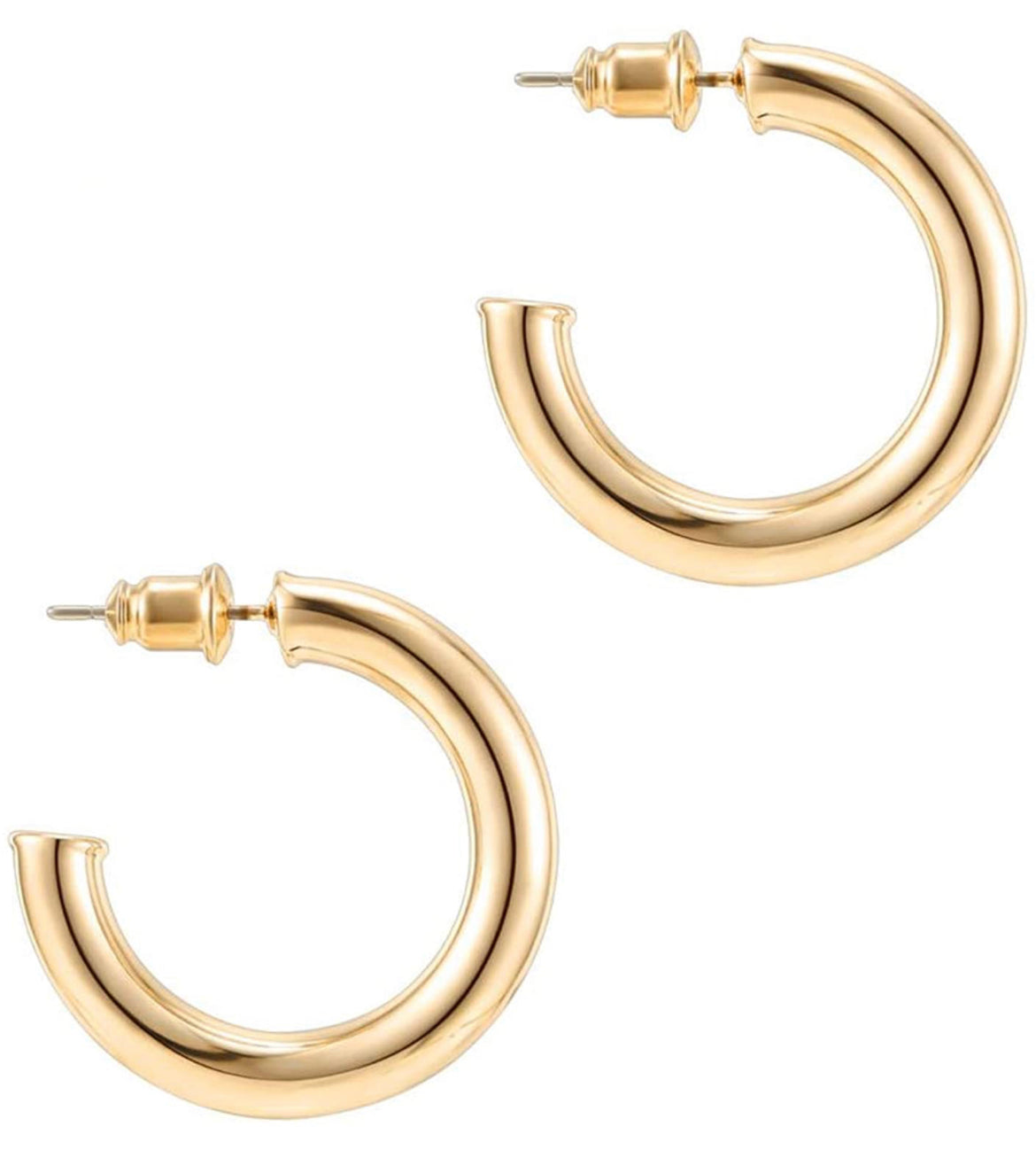 4.5mm Open Hoop Earrings