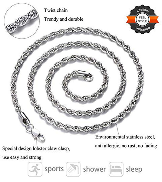 Stainless Steel Rope Chain